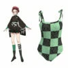 Demon Slayer: Kimetsu No Yaiba Kamado Tanjirou Maillot De Bain Cosplay Costume -NEWCOSSKY Soldes 1 740x 834299ad 822f 4dc3 b7de 75649c7a03bc