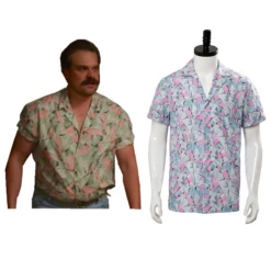 Stranger Things Saison 3 S3 Hopper Chemise Cosplay Costume