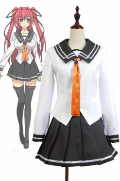 Shinmai Maou No Testament Mio Naruse Uniforme Cosplay Costume