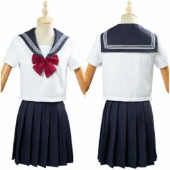 Court Uniforme De Marin Été Jupe Tenue JK Lycée Uniforme Classe Uniforme Etudiant Cosplay Costume -NEWCOSSKY Soldes 1a14759f5cee7357045ec8012cf91fd8