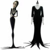 2019 La Famille Addams Morticia Addams Halloween Cosplay Costume -NEWCOSSKY Soldes 1a4596ae030c4a5177928b427151e5ad
