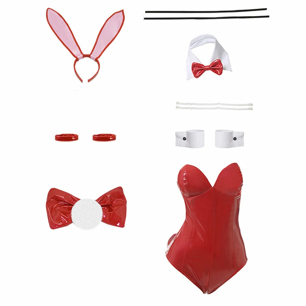 Saenai Heroine No Sodatekata Eriri Bunny Girl Tenue Cosplay Costume 4 Saenai Heroine No Sodatekata Eriri Bunny Girl Tenue Cosplay Costume – Image 2