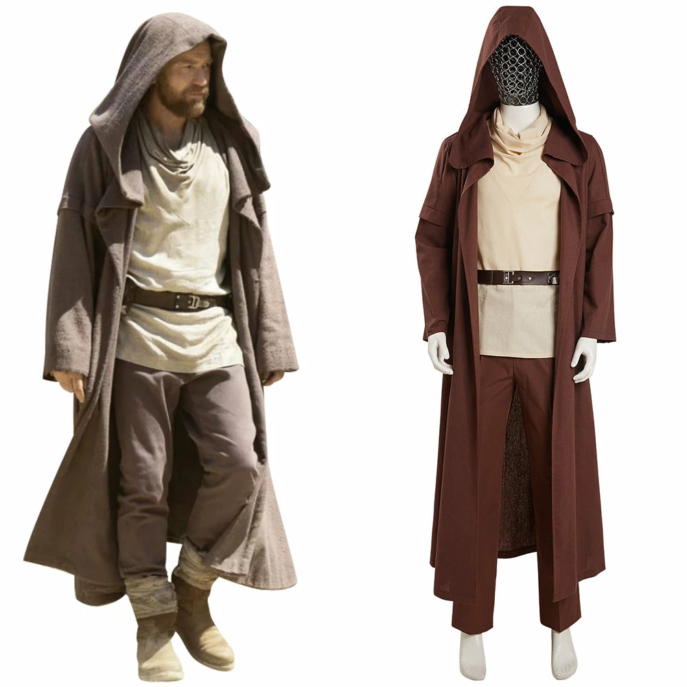 Star Wars Obi-Wan Kenobi Adulte Cosplay Costume 3 Star Wars Obi-Wan Kenobi Adulte Cosplay Costume