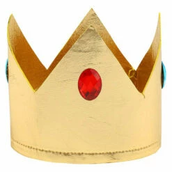 Enfant Super Mario Bros Peach Princess Cosplay Costume -NEWCOSSKY Soldes 1f23c3633d4585cd176682233f60528e