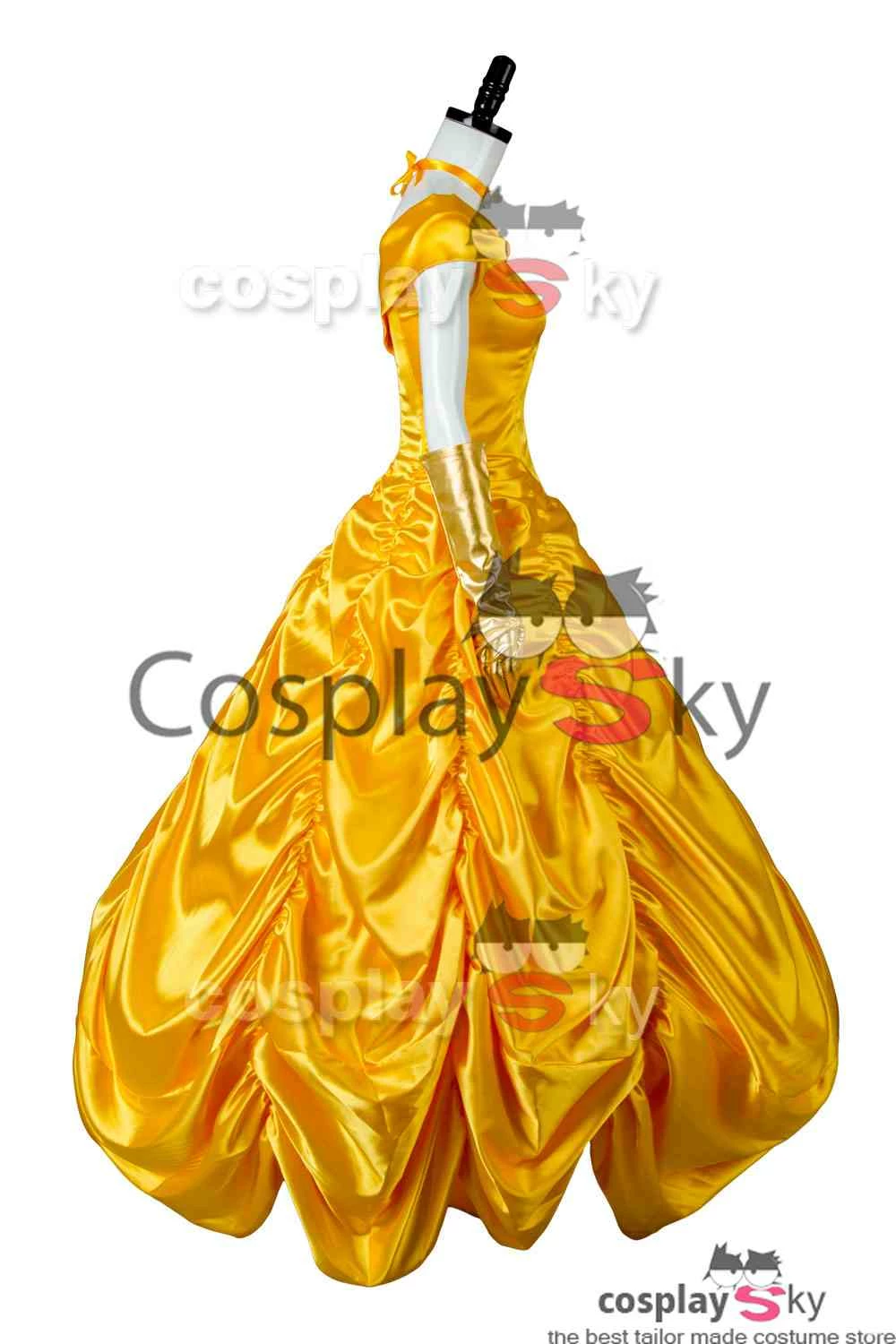 2017 La Belle Et La Bete Robe De Bal Cosplay Costume 7 2017 La Belle Et La Bete Robe De Bal Cosplay Costume – Image 5
