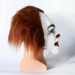 2017 IT Film Pennywise Le Clown Masque Cosplay Accessoire -NEWCOSSKY Soldes 2017 it movie pennywise the clown mask cosplay prop 2