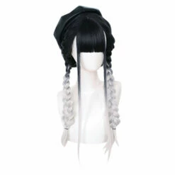 Lolita Perruque Cheveux Synthétiques Résistants à La Chaleur Carnaval Halloween -NEWCOSSKY Soldes 2100591 3