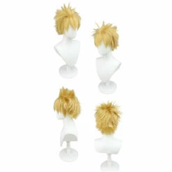 BLUE LOCK Bachira Meguru & Rensuke Kunigami & Yoichi Isagi &Hyoma Chigiri Cosplay Perruque -NEWCOSSKY Soldes 2107353 8