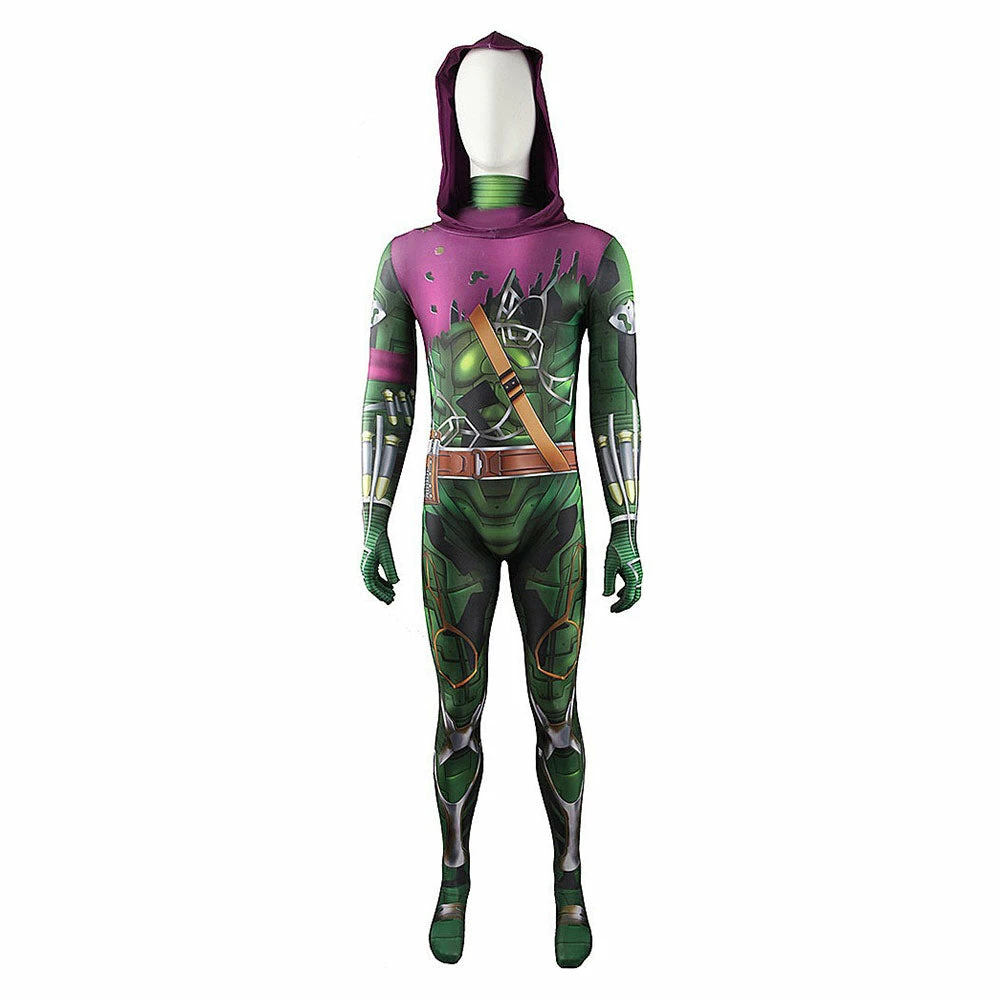 Spider-Man Green Goblin Combinaison Cosplay Costume 5 Spider-Man Green Goblin Combinaison Cosplay Costume – Image 3