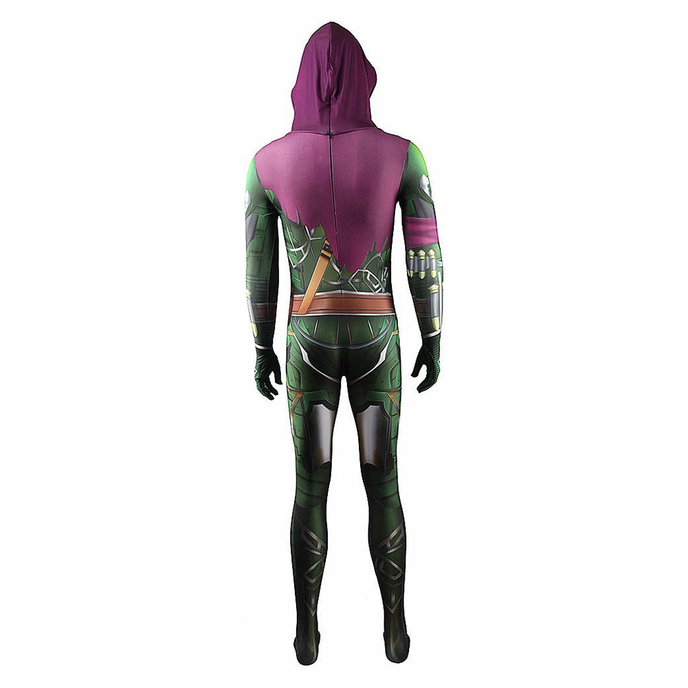 Spider-Man Green Goblin Combinaison Cosplay Costume 4 Spider-Man Green Goblin Combinaison Cosplay Costume – Image 2