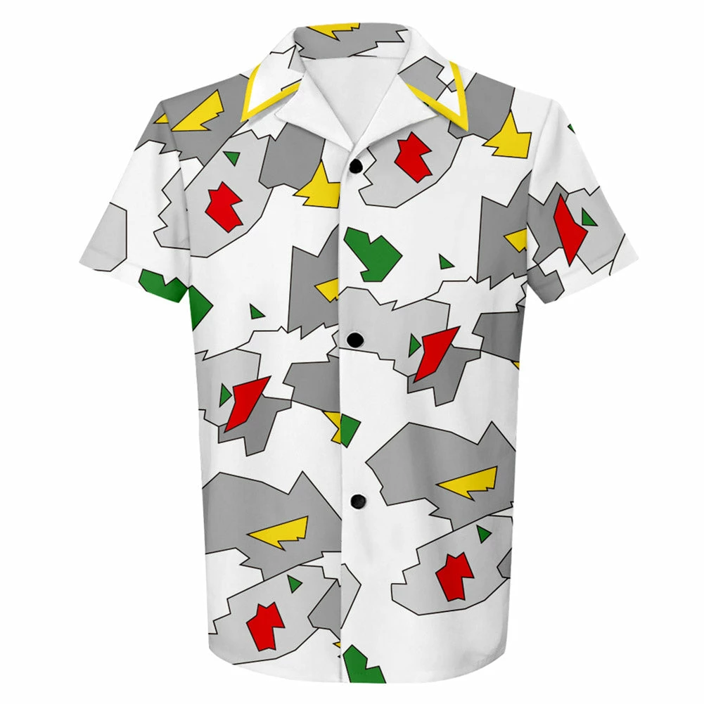 Stranger Things Dustin T-shirt Cosplay Costume 6 Stranger Things Dustin T-shirt Cosplay Costume – Image 4