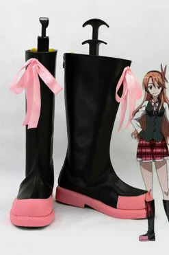 Akame Ga KILL! Chelsea Bottes Cosplay Chaussures