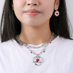 Accessoire House Of The Dragon Collier Rhaenyra Targaryen Cosplay -NEWCOSSKY Soldes 2158941 3