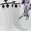 Akame Ga KILL! Night Raid Bottes Blanches Cosplay Chaussures