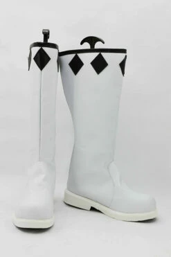 Akame Ga KILL! Night Raid Bottes Blanches Cosplay Chaussures -NEWCOSSKY Soldes 2168 5