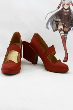 Kantai Collection Destroyer Japonais Amatsukaze Botte Cosplay Chaussures