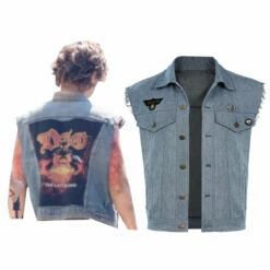 2022 TV Stranger Things 4 Homme Steve Harrington Cowboy Gilet Veste Cosplay Costume