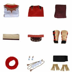 Demon Slayer Kimetsu No Yaiba X Onmyoji Kamado Tanjiro Cosplay Costume -NEWCOSSKY Soldes 250331 3