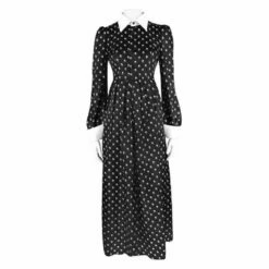 2022 Wednesday Addams Robe Cosplay Costume Halloween Carnival