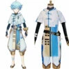 Genshin Impact Chongyun Cosplay Costume -NEWCOSSKY Soldes 2505332 cosplaystyle2014