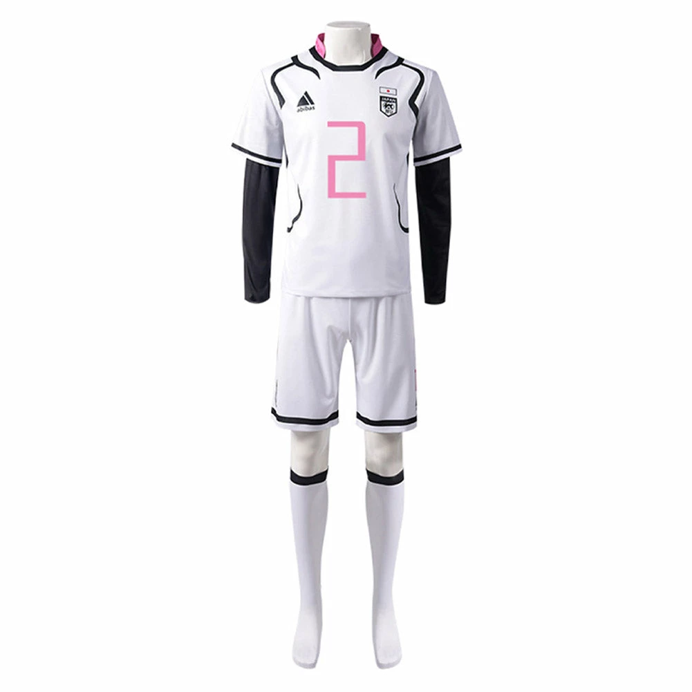 Anime Blue Lock Oliver Aiku N°2 Cosplay Costume Halloween Carnaval 4 Anime Blue Lock Oliver Aiku N°2 Cosplay Costume Halloween Carnaval – Image 2