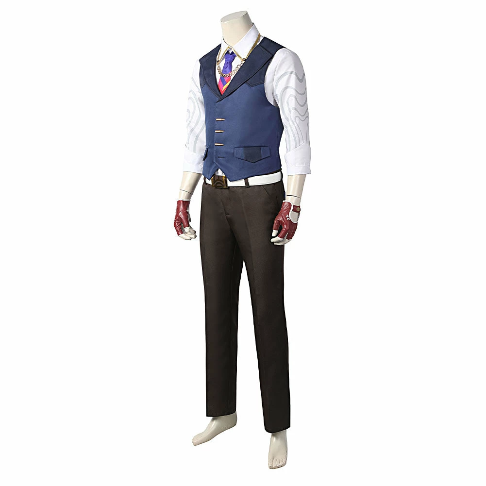 Valorant Jeu Chamber Uniforme Cosplay Costume 6 Valorant Jeu Chamber Uniforme Cosplay Costume – Image 4