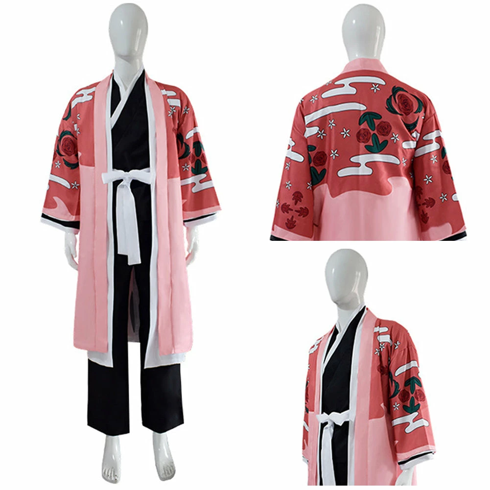 Bleach Kyoraku Shunsui Cosplay Costume 9 Bleach Kyoraku Shunsui Cosplay Costume – Image 7