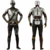 Homme The Mandalorian Saison 3 Combinaison Cosplay Costume