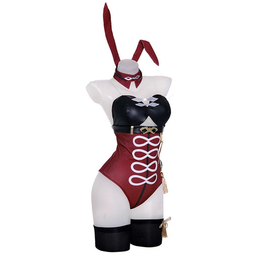 Genshin Impact Beidou Bunny Girl Jeu Cosplay Costume 6 Genshin Impact Beidou Bunny Girl Jeu Cosplay Costume – Image 4