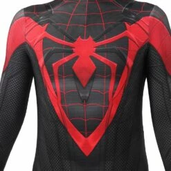 Spider-man Spiderman Enfant PS5 Miles Morales Combinaison Cosplay Costume Carnival Halloween 13 Spider-man Spiderman Enfant PS5 Miles Morales Combinaison Cosplay Costume Carnival Halloween -NEWCOSSKY Soldes 254395 5
