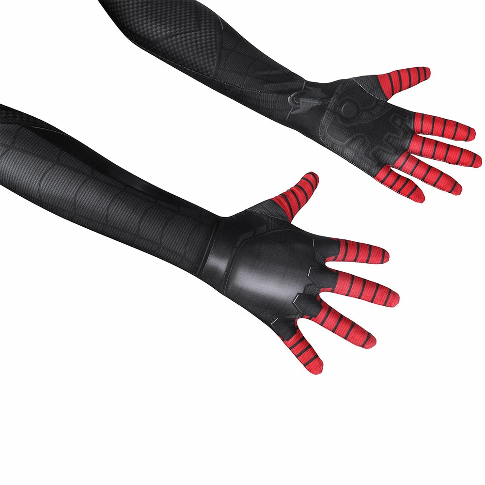 Spider-man Spiderman Enfant PS5 Miles Morales Combinaison Cosplay Costume Carnival Halloween 8 Spider-man Spiderman Enfant PS5 Miles Morales Combinaison Cosplay Costume Carnival Halloween – Image 6