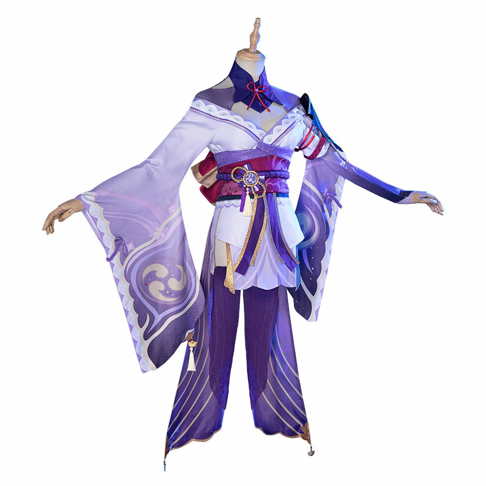Adulte Genshin Impact Baal Raiden Shogun Cosplay Costume 4 Adulte Genshin Impact Baal Raiden Shogun Cosplay Costume – Image 2