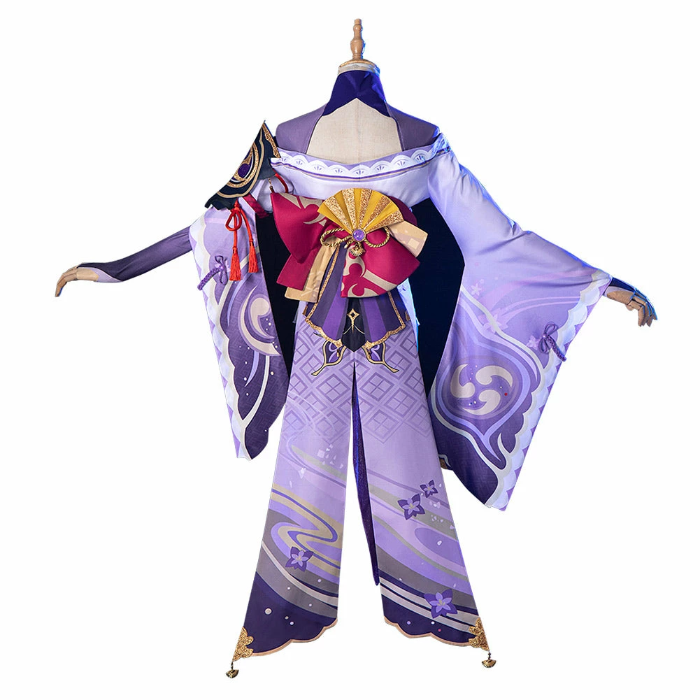 Adulte Genshin Impact Baal Raiden Shogun Cosplay Costume 5 Adulte Genshin Impact Baal Raiden Shogun Cosplay Costume – Image 3