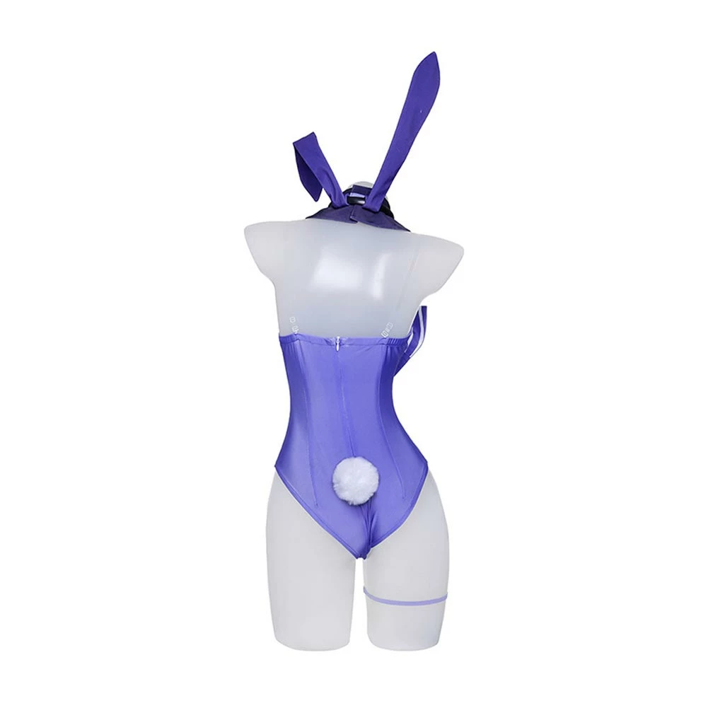 Genshin Impact Sangonomiya Kokomi Bunny Girls Cosplay Costume 4 Genshin Impact Sangonomiya Kokomi Bunny Girls Cosplay Costume – Image 2