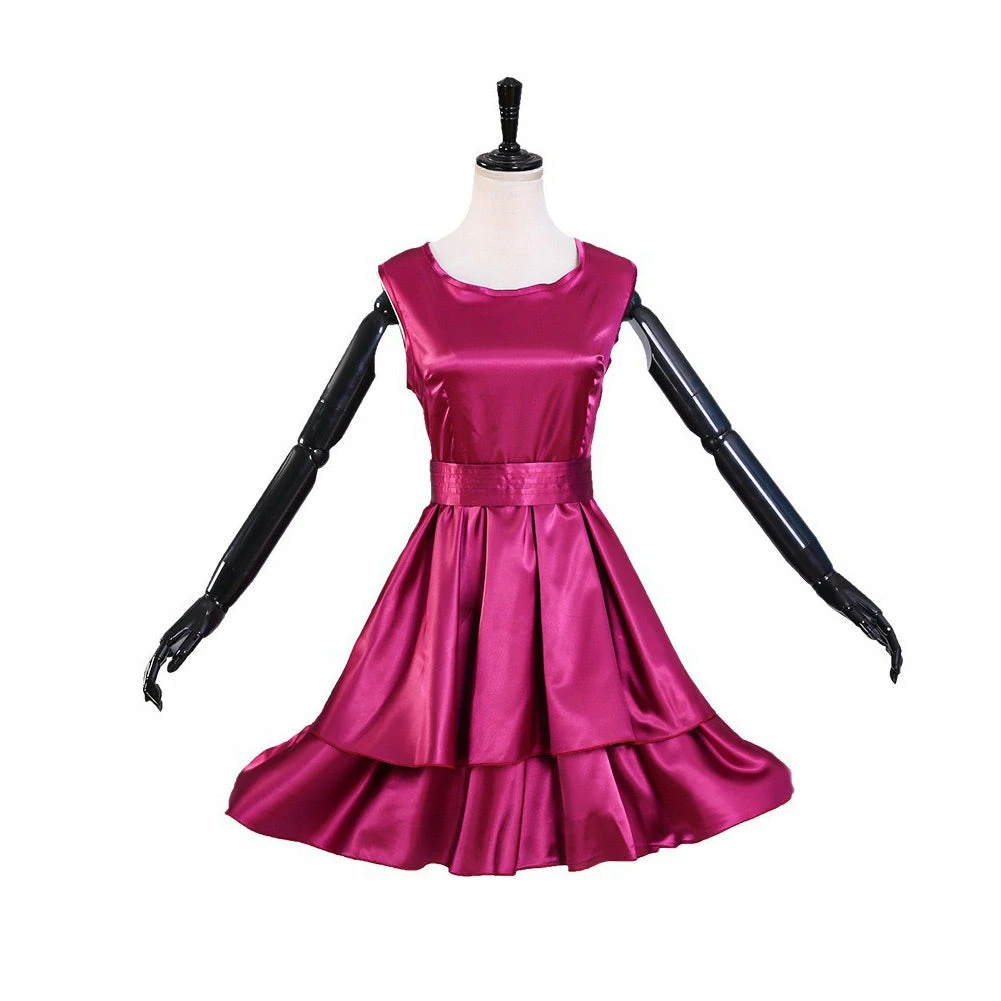 SPY×FAMILY Anya Forger Robe Rouge Cosplay Costume 3 SPY×FAMILY Anya Forger Robe Rouge Cosplay Costume