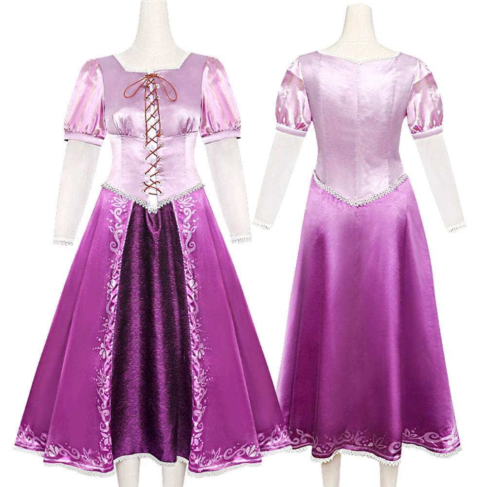 Enfant Enchanted Rapunzel Cosplay Costume Robe Carnaval Halloween 4 Enfant Enchanted Rapunzel Cosplay Costume Robe Carnaval Halloween – Image 2