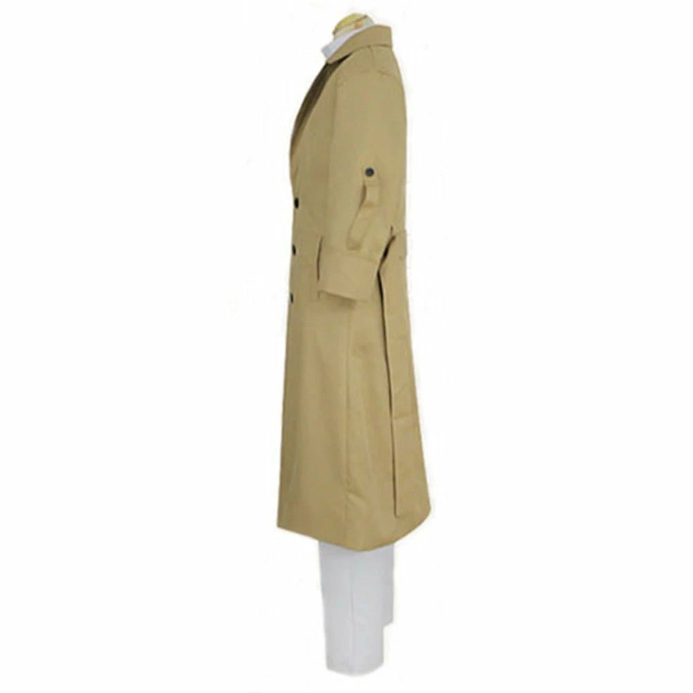 Adulte Bungo Stray Dogs Dazai Osamu Kaki Uniform Cosplay Costume Carnaval 6 Adulte Bungo Stray Dogs Dazai Osamu Kaki Uniform Cosplay Costume Carnaval – Image 4