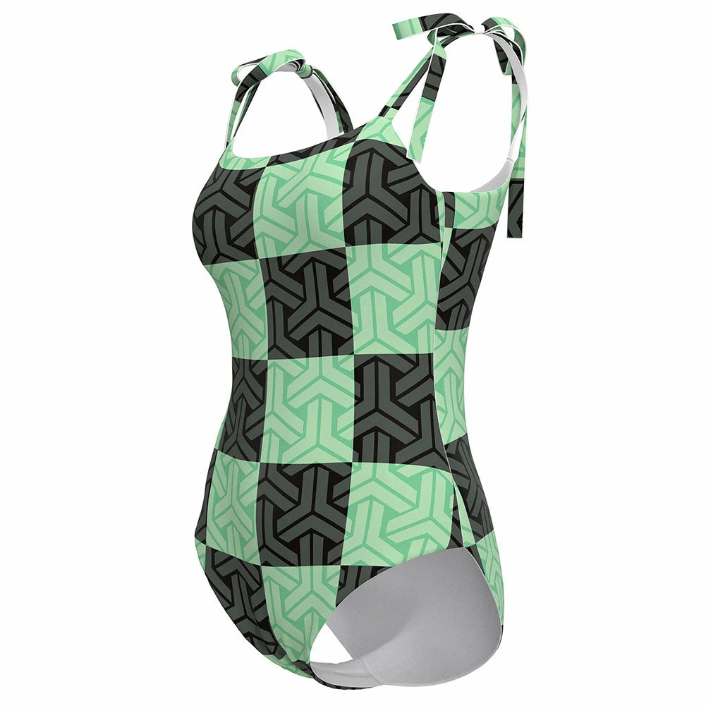 Demon Slayer: Kimetsu No Yaiba Kamado Tanjirou Maillot De Bain Cosplay Costume 6 Demon Slayer: Kimetsu No Yaiba Kamado Tanjirou Maillot De Bain Cosplay Costume – Image 4