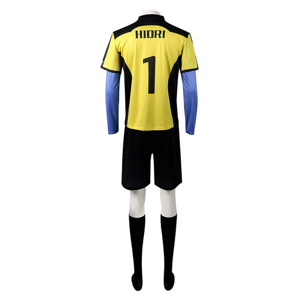 Anime Blue Lock Gagamaru Gin N° 1 Jaune Adulte Cosplay Costume 4 Anime Blue Lock Gagamaru Gin N° 1 Jaune Adulte Cosplay Costume – Image 2