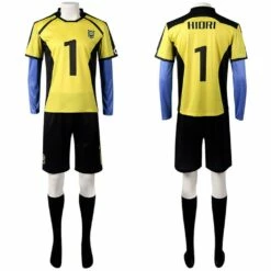 Anime Blue Lock Gagamaru Gin N° 1 Jaune Adulte Cosplay Costume