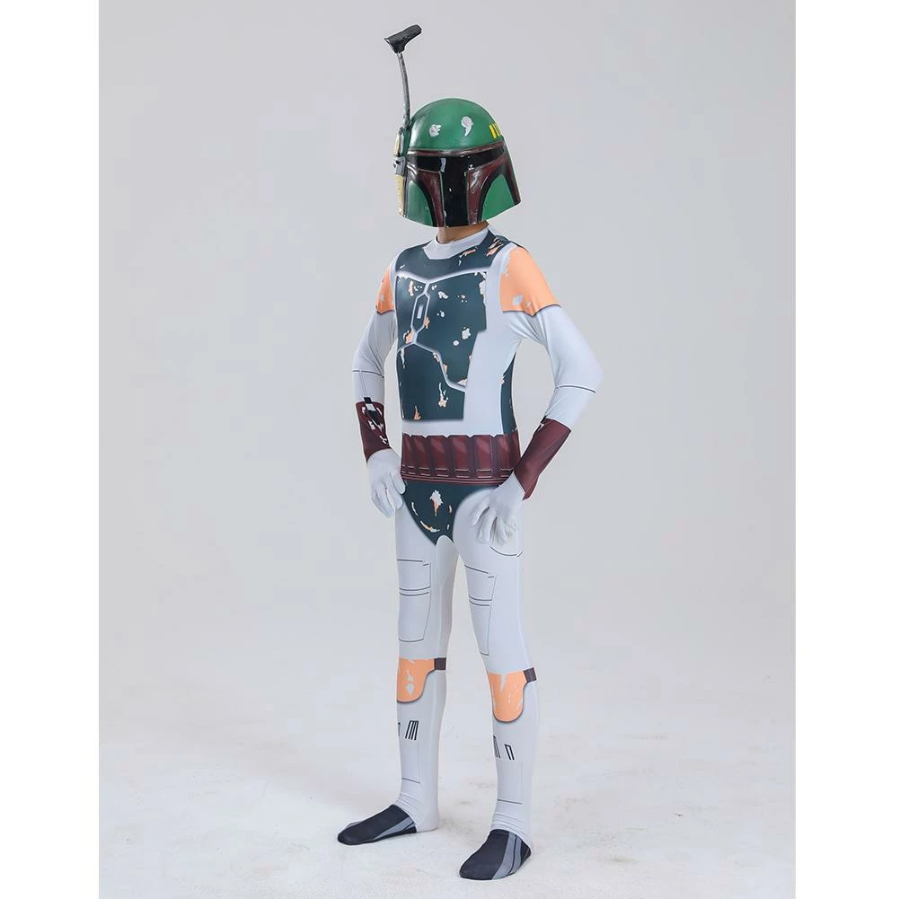 Star Wars Le Livre De Boba Fett Enfant Cosplay Costume 7 Star Wars Le Livre De Boba Fett Enfant Cosplay Costume – Image 5