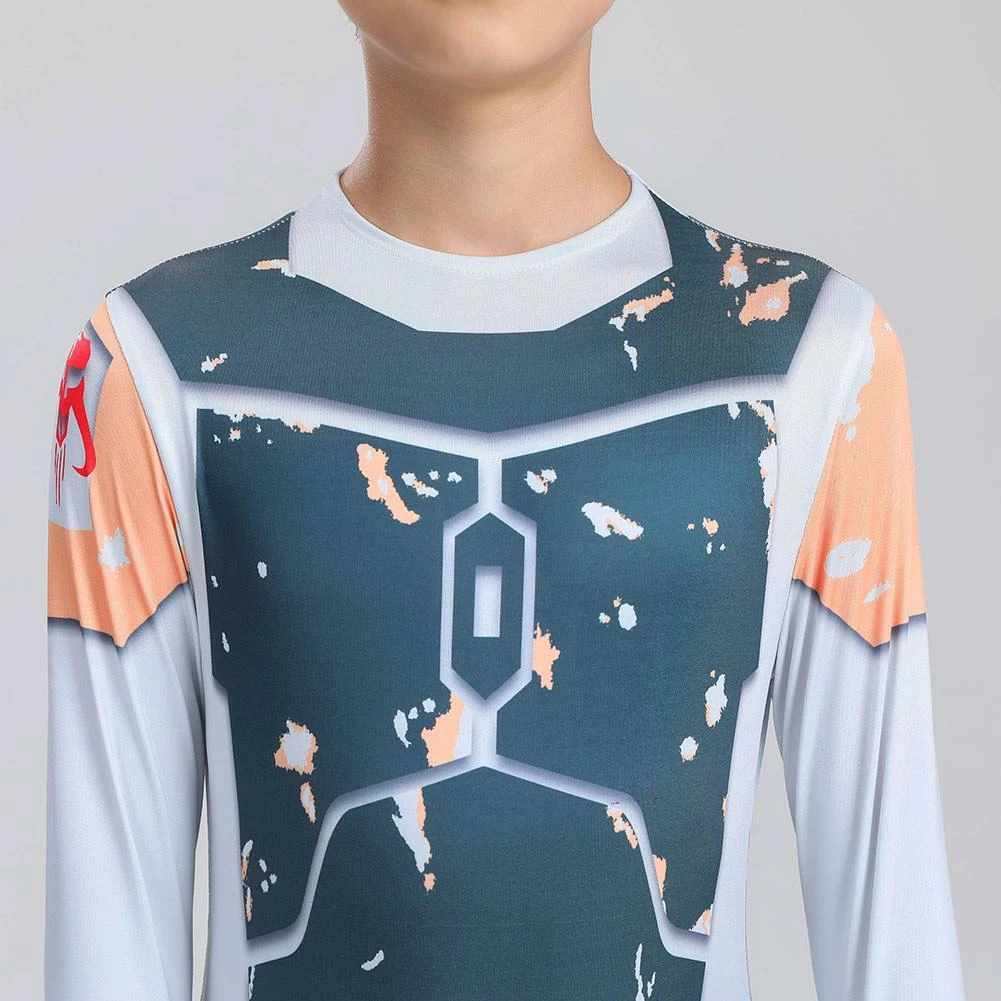 Star Wars Le Livre De Boba Fett Enfant Cosplay Costume 9 Star Wars Le Livre De Boba Fett Enfant Cosplay Costume – Image 7