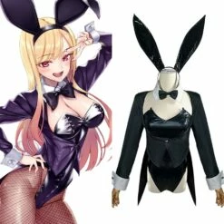 Sexy Cosplay Doll Kitagawa Marin Bunny Girls Robe Cosplay Costume