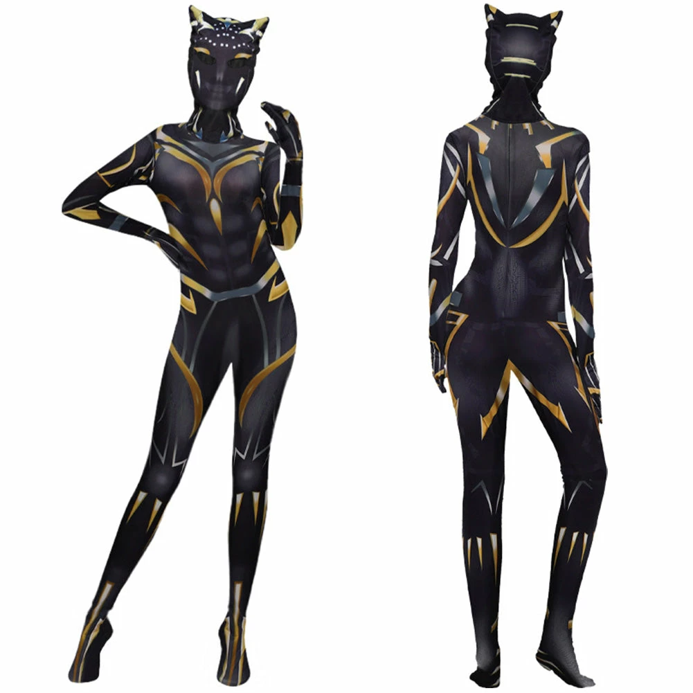 2022 Film Adulte Femme Black Panther: Wakanda Forever Shuri Combinaison Cosplay Costume 3 2022 Film Adulte Femme Black Panther: Wakanda Forever Shuri Combinaison Cosplay Costume