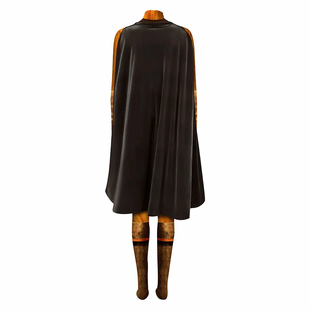 Enfant & Adulte Puss In Boots Combinaison+Cape Cosplay Costume 4 Enfant & Adulte Puss In Boots Combinaison+Cape Cosplay Costume – Image 2