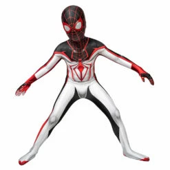 PS5 Spider-Man Enfant Miles Morales Cosplay Costume -NEWCOSSKY Soldes 2569406 4