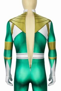 Power Rangers : Mighty Morphin Ranger Vert Cosplay Costume -NEWCOSSKY Soldes 257429 3