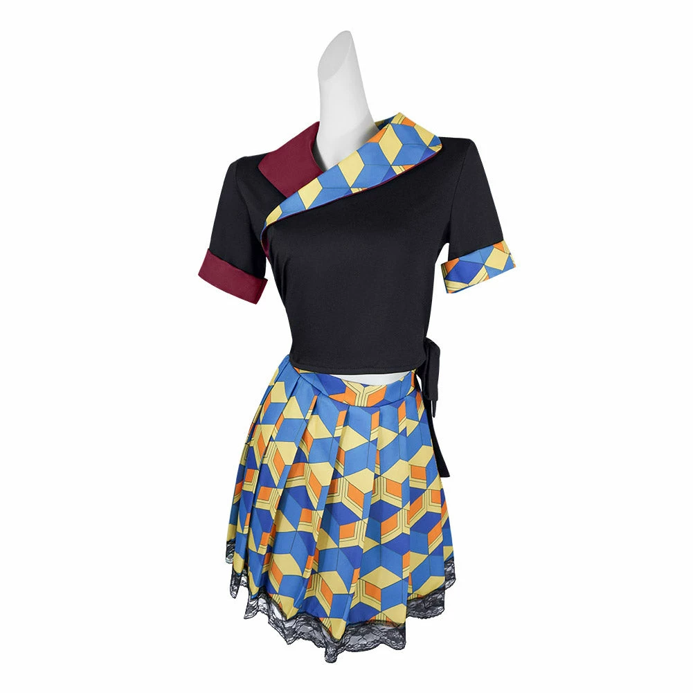Demon Slayer Kimetsu No Yaiba Tomioka Giyuu JK Uniforme Cosplay Costume 5 Demon Slayer Kimetsu No Yaiba Tomioka Giyuu JK Uniforme Cosplay Costume – Image 3