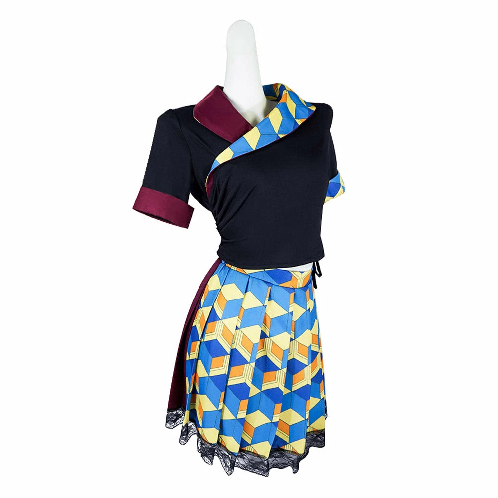 Demon Slayer Kimetsu No Yaiba Tomioka Giyuu JK Uniforme Cosplay Costume 6 Demon Slayer Kimetsu No Yaiba Tomioka Giyuu JK Uniforme Cosplay Costume – Image 4
