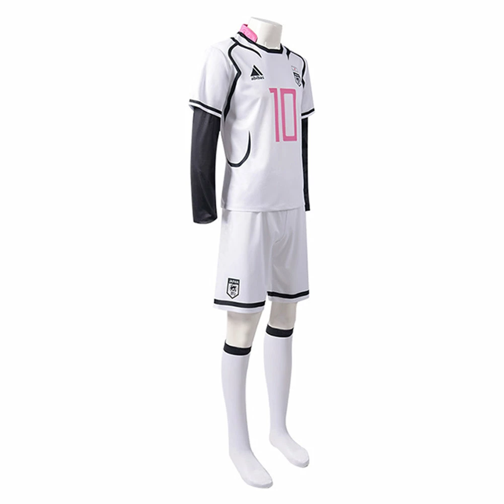 Anime Blue Lock Sae Itosh N°10 Cosplay Costume Carnaval 6 Anime Blue Lock Sae Itosh N°10 Cosplay Costume Carnaval – Image 4